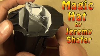 Origami Magic Hat (Rabbit in a Hat) by Jeremy Shafer