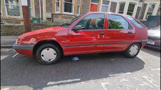 1996 Citroen ZX 1.4L Leader Interior and Exterior Video View