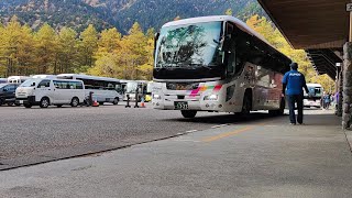 【車窓】アルピコ交通 上高地バスターミナル→さわんど