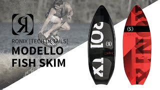 2019 Ronix Modello Fish Skim Wakesurf Board