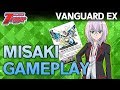 Vanguard EX - Misaki Tokura Gameplay (Short) - Cardfight!! Vanguard