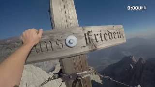 Bergtour Hochkalter (2607m) - Überschreitung - Berchtesgadener Alpen