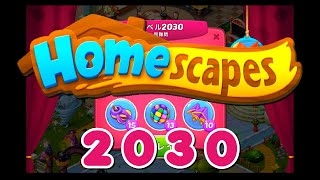 ホームスケープス LEVEL 2030  Homescapes Level 2030  No booster No coin 攻略（超難問）