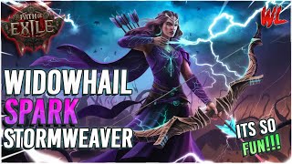 BRAND NEW Path of Exile 2 Widowhail Spark Stormweaver Build Guide!