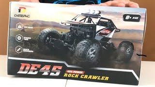 CHEAP RC CAR - DEERC 1/14 RC Crawler DE45 Unboxing VIDEO - What Do You Get For $32.99??