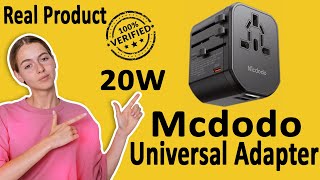 Mcdodo 20W Universal Travel Adapter 2023 | Review In Bangla