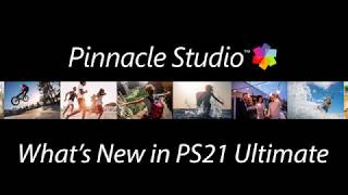 Pinnacle Studio 21 - What's New