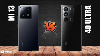 Xiaomi 13 5g vs ZTE Axon 40 Ultra