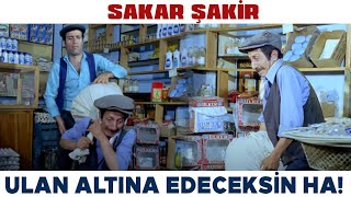 Sakar Şakir Türk Filmi | Şakir, Bakkalı Dağıtıyor!