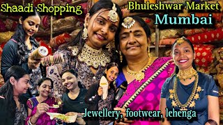 Shaadi jewellery Shopping at Mumbai😍| Bhuleshwar Market | Aapki Shilpii