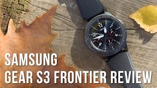 Samsung Gear S3 frontier smartwatch review