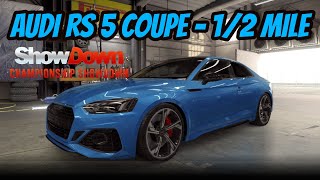 CSR2 | Audi RS 5 Coupé | 1/2 Mile Showdown Tune | Manual Launch