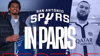 🏀 La NBA à PARIS ! Au coeur de la rencontre entre les Spurs et le Paris Saint-Germain ! 🤝