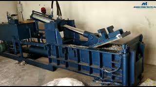 Double Action Baler Machine, Baling Press, Metal Scrap Baler - AH006 Indian