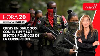 HORA 20 - Crisis en diálogos con el ELN y los efectos políticos de la corrupción | Caracol Radio