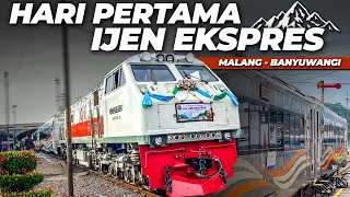 KERETA BARU LANGSUNG PAKAI STAINLESS STEEL ‼️ Trip KA Ijen Ekspres Kereta Nyaman Malang - Banyuwangi