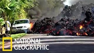 夏威夷基勞厄亞火山熔岩入侵家園《國家地理》雜誌