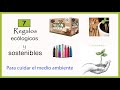 🎁 7 Regalos ECOLÓGICOS y SOSTENIBLES | La Ciencia de Mac