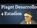 Piaget, Psicología del Desarrollo, los 4 Estadios