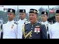 sinar live istiadat keberangkatan tiba yang di pertuan agong ke 16