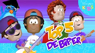 ⭐TOP 5⭐ Biper y sus Amigos😎😛 | Canciones Infantiles Alegres