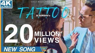 Tattoo G sandhu {Full Hd Video} | Desi Crew | latest New Songs 2018 | Eagle Music