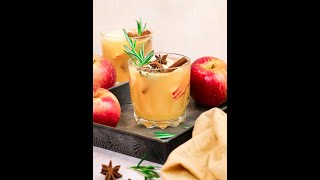 Spiced Apple Cider Holiday Mocktail