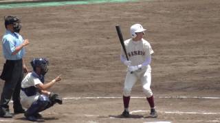 【早実2年生遊撃手】2017/06/17野田 優人(早実中→早稲田実高2年生)