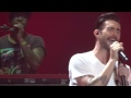 Maroon 5 - Get Lucky - live Manchester 13 january 2014 - HD