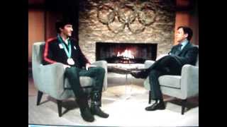 Bob Costas Interviews Evan Lysacek at the 2010 Olympics