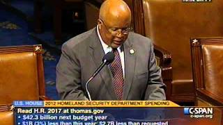 Congressman Bennie G. Thompson - the Department of Homeland Security Appropriations Act