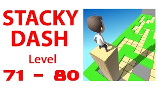 Stacky Dash | Level 71,72,73,74,75,76,77,78,79,80 | Gameplay Walkthrough