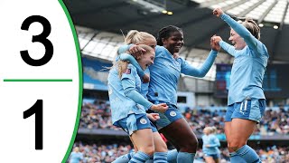 Manchester City vs Manchester United 3-1 Highlights & Goals - Women's Super League 2024