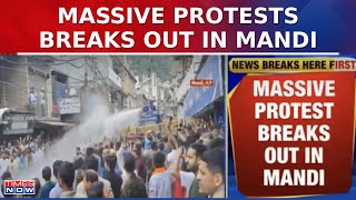 Himachal's Mosque Showdown: Massive Protests Breaks Out In Mandi; Hindu Group Hit Street | Top News