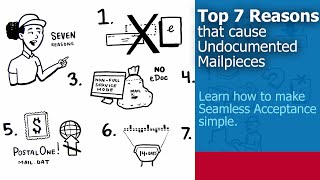 Understand the Top 7 Reasons that cause Undocumented Mailpieces - Make Seamless Acceptance Simple