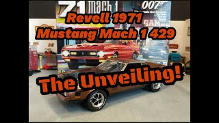 Revell 1971 Mustang Mach 1 unveiling.