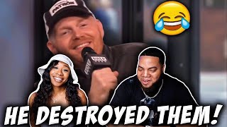 COUPLES REACTION to Bill Burr - Destroying people - Compilation