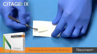 Resorbable Dental Collagen Membrane - Neomem [Unboxing] | Citagenix