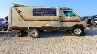 1980 Dodge Sportsman TransVan Vintage RV Junkyard Find