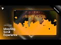 I Made a Scroll Animation That Slowly Destroys the Hero Section (On Purpose)