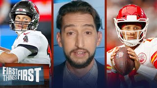 Chiefs or Bucs — Nick decides who's more likely to return to Super Bowl | NFL | FIRST THINGS FIRST