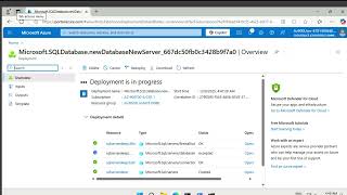 AZ-900 Microsoft Azure Fundamentals Lab 6: Create a SQL Database 250129