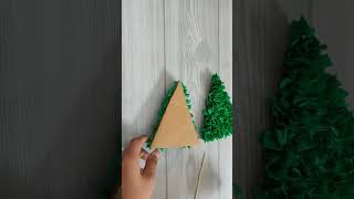 DIY Christmas craft  ideas /  quick  paper craft l Christmas tree making