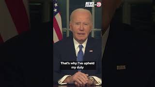 President Joe Biden: I Wish the Incoming Administration Success