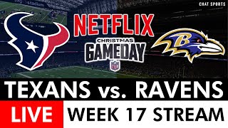 Texans vs. Ravens Live Streaming Scoreboard, Play-By-Play, Highlights \u0026 Stats | NFL  On Netflix