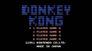 [TAS] ファミコン ドンキーコング　お遊びプレイで1周クリア