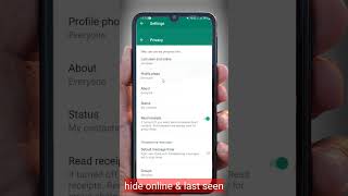 🔥 Hide WhatsApp Last Seen \u0026 Online Status 🔥