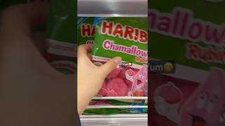 Trying Haribo Chamallow #cute #shorts #trending #asmr