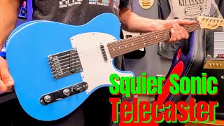 Squier by Fender Sonic Telecaster California Blue Review