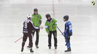 NM Bandy Smågutt Semifinale Stabæk - Mjøndalen (høydepunkt)